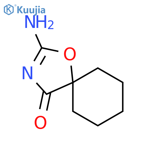 2-amino-1-oxa-3-azaspiro4.5dec-2-en-4-one structure
