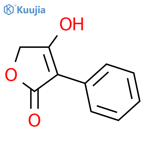 2(5H)-Furanone,4-hydroxy-3-phenyl- structure