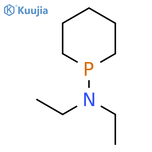 1-Phosphorinanamine, N,N-diethyl- structure