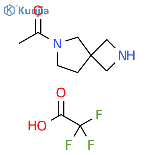 Ethanone, 1-(2,6-diazaspiro[3.4]oct-6-yl)-, 2,2,2-trifluoroacetate (1:1) structure