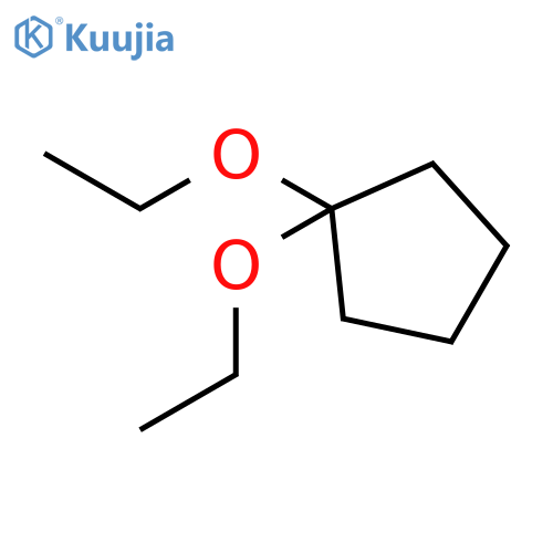 1,1-Diethoxycyclopentane structure