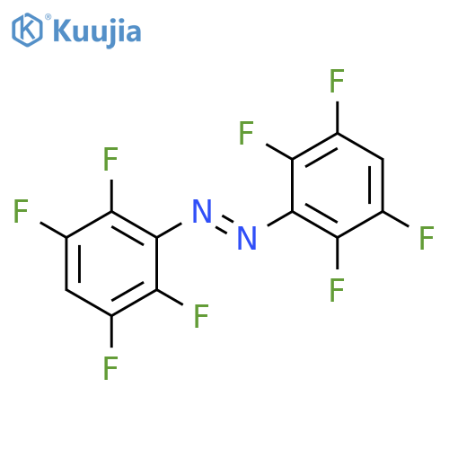 Diazene,1,2-bis(2,3,5,6-tetrafluorophenyl)- structure