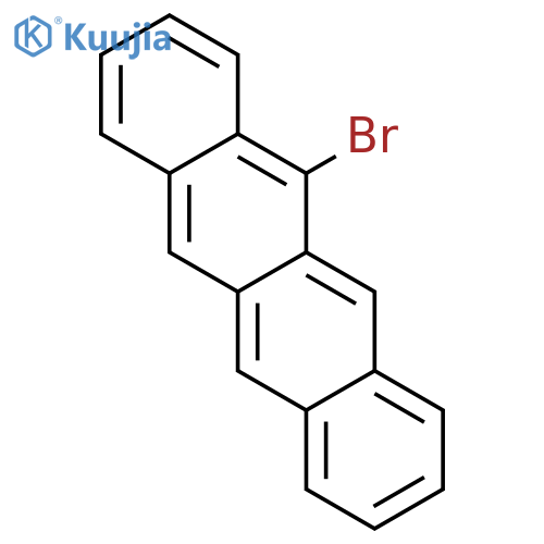 Naphthacene, 5-bromo- structure