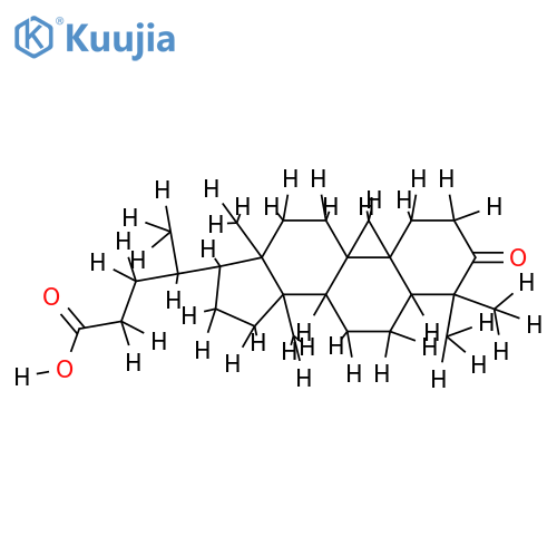 25,26,27-trisnor-3-ketocycloartan-24-oic acid structure