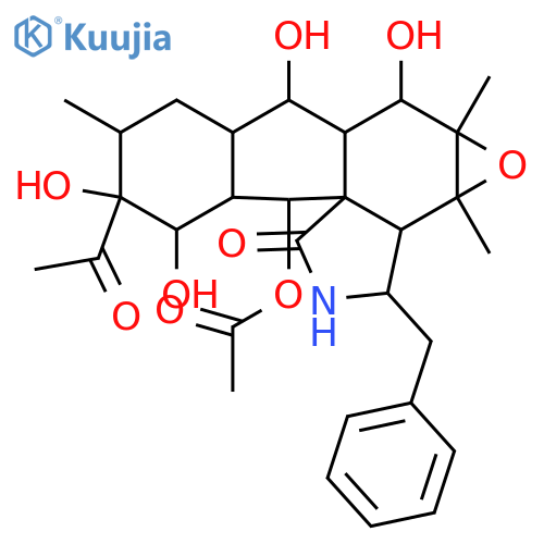 Curtachalasin A; 6,12-Dihydro, 5R,6S-epoxy, 21-Ac structure