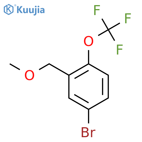 4-Bromo-2-(methoxymethyl)-1-(trifluoromethoxy)benzene structure