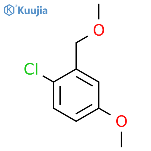1-Chloro-4-methoxy-2-(methoxymethyl)benzene structure