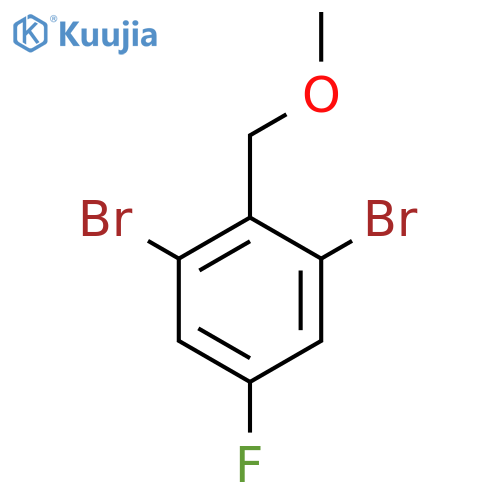 1,3-Dibromo-5-fluoro-2-(methoxymethyl)benzene structure