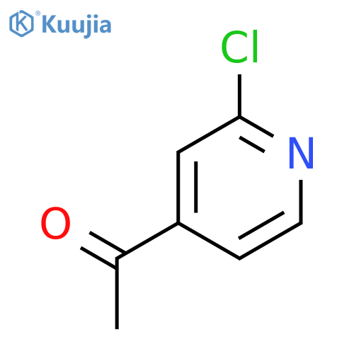 1-(2-chloropyridin-4-yl)ethan-1-one structure