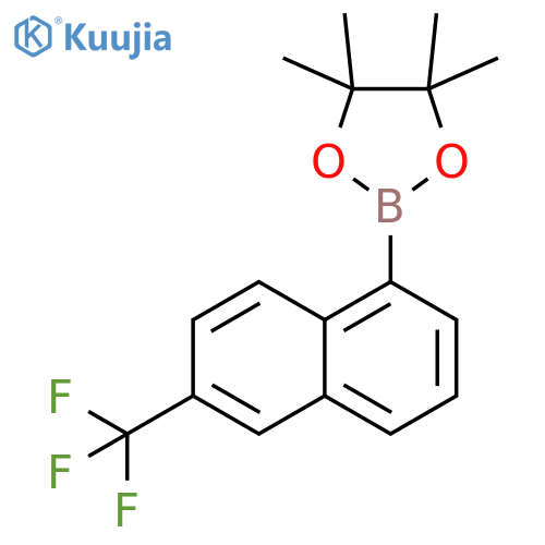 6-Trifluoromethyl-phthalen-1-picle ester structure