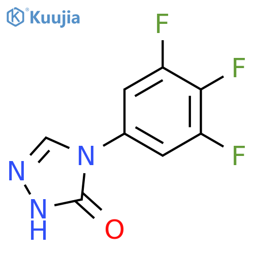 4-(3,4,5-Trifluorophenyl)-1H-1,2,4-triazol-5(4H)-one structure