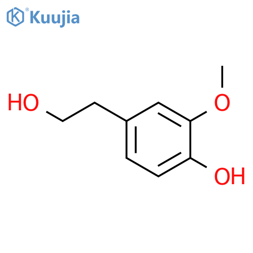 Homovanillyl alcohol structure