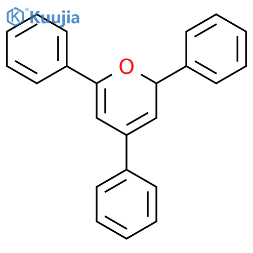 2H-Pyran, 2,4,6-triphenyl- structure