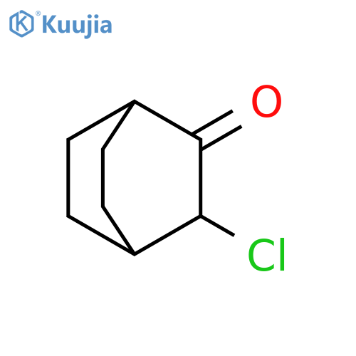 Bicyclo[2.2.2]octan-2-one,3-chloro- structure