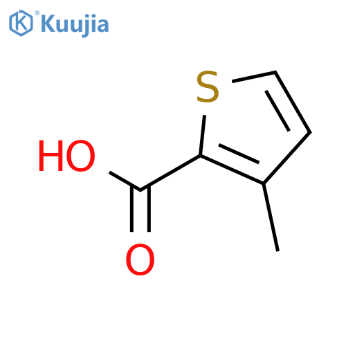 3-Methylthiophene-2-carboxylic acid structure