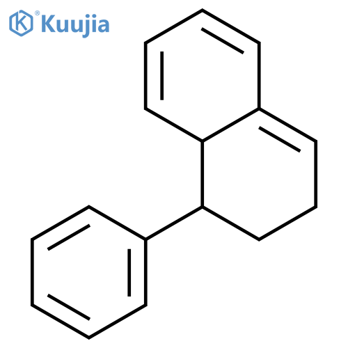 Naphthalene, 1,2,3,8a-tetrahydro-1-phenyl- structure