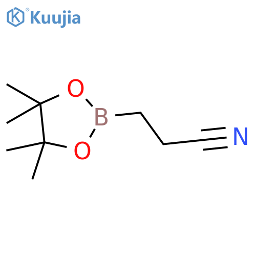 2-Cyanoethylboronic acid, pinacol ester structure