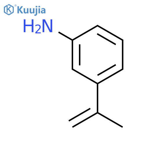 Benzenamine, 3-(1-methylethenyl)- structure