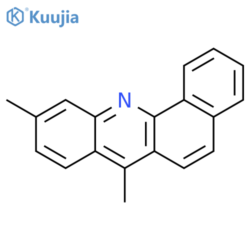Benz[c]acridine,7,10-dimethyl- structure