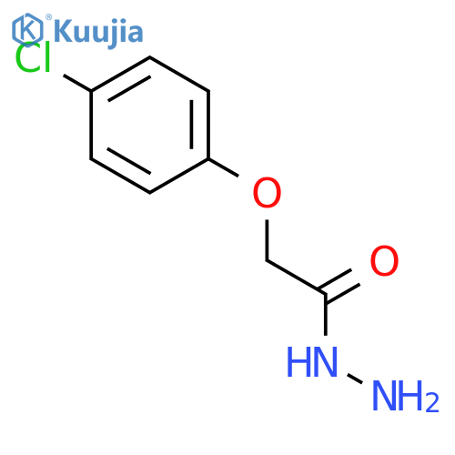 2-(4-Chlorophenoxy)acetohydrazide structure