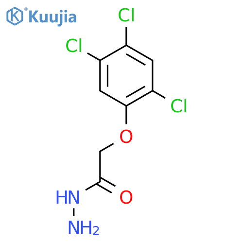 2-(2,4,5-Trichlorophenoxy)acetohydrazide structure