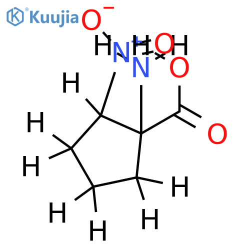 1-Amino-2-nitro-cyclopentan-carbonsaeure structure