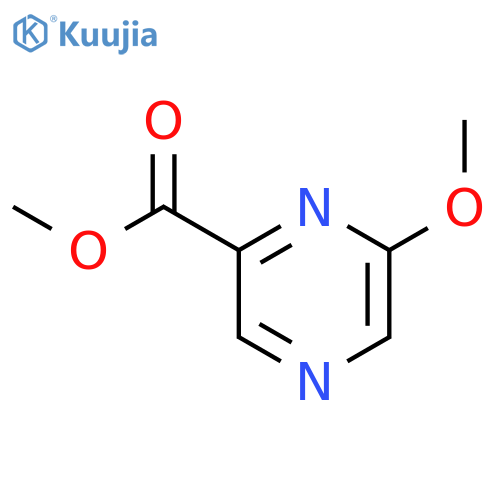 methyl 6-methoxypyrazine-2-carboxylate structure