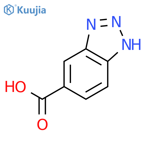 1H-1,2,3-benzotriazole-5-carboxylic acid structure