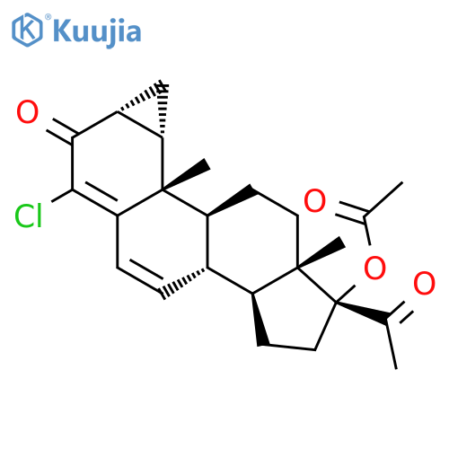 6-Deschloro-4-chloro Cyproterone Acetate structure