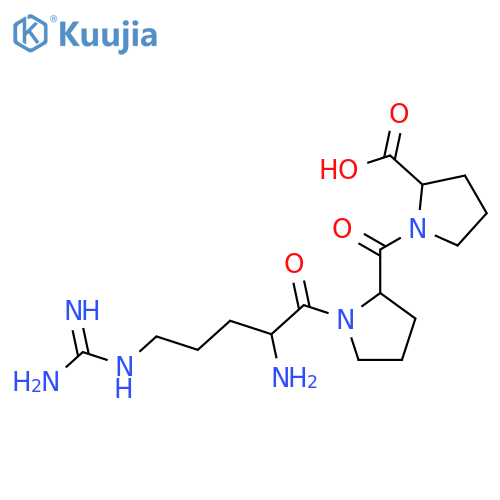 Bradykinin (1-3) structure