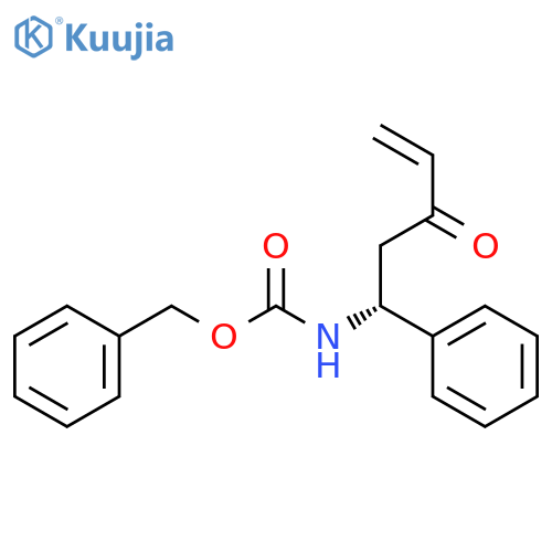 (R)-benzyl 3-oxo-1-phenylpent-4-enylcarbamate structure