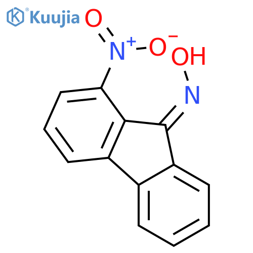 9H-Fluoren-9-one,1-nitro-, oxime structure