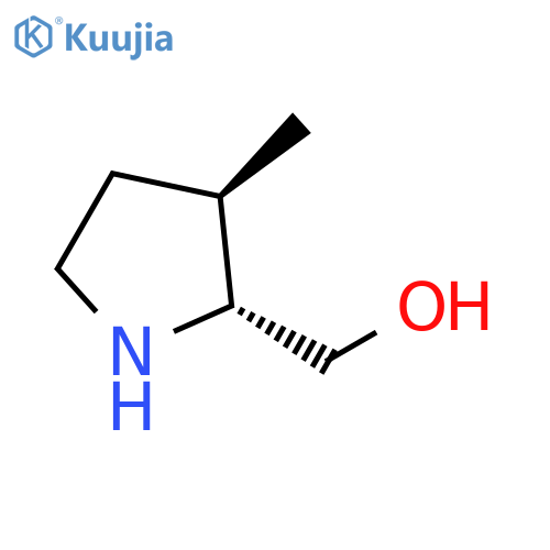 (2R,3R)-(3-Methyl-pyrrolidin-2-yl)-methanol structure