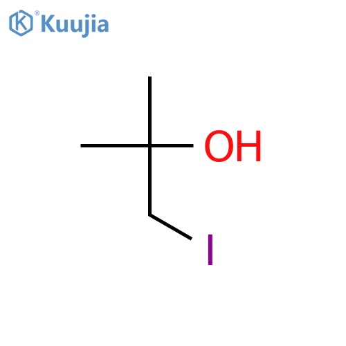 1-iodo-2-methylpropan-2-ol structure
