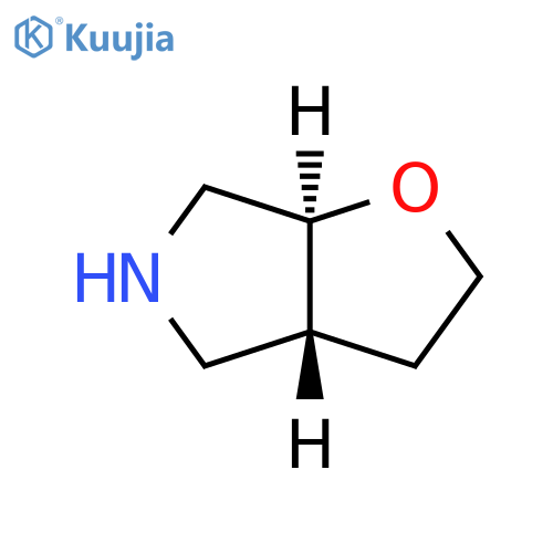 2H-Furo[2,3-c]pyrrole, hexahydro-, (3aR,6aS)- structure