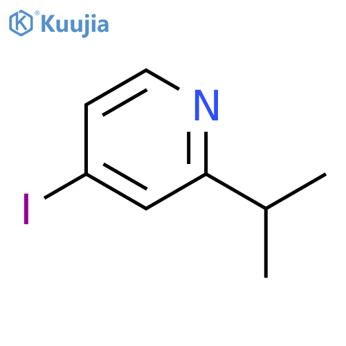 4-iodo-2-(propan-2-yl)pyridine structure