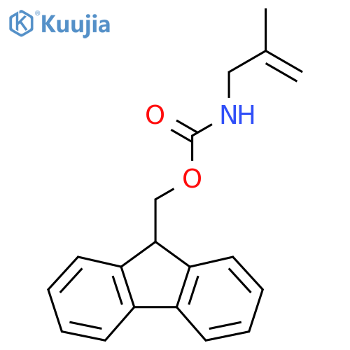 (9H-fluoren-9-yl)methyl N-(2-methylprop-2-en-1-yl)carbamate structure