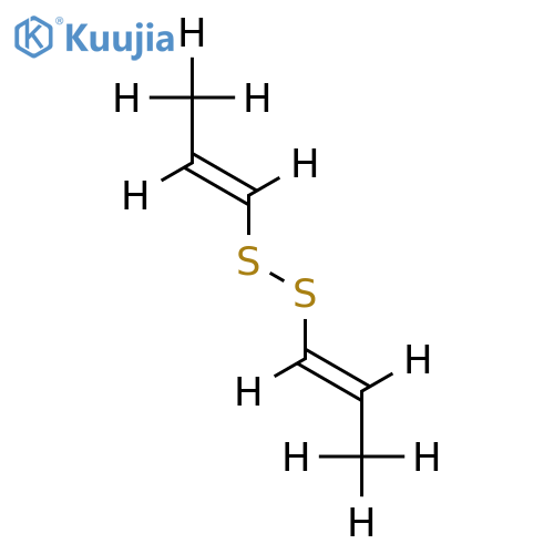 (E, E)-form-Di-1-propenyl disulfide structure