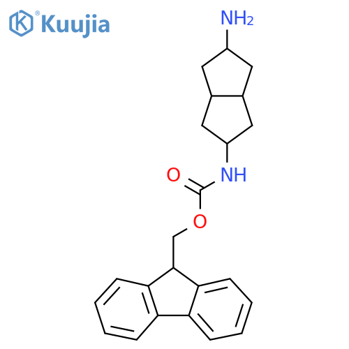 (9H-fluoren-9-yl)methyl N-(5-amino-octahydropentalen-2-yl)carbamate structure