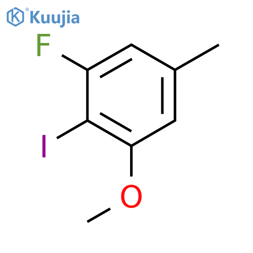 1-Fluoro-2-iodo-3-methoxy-5-methylbenzene structure