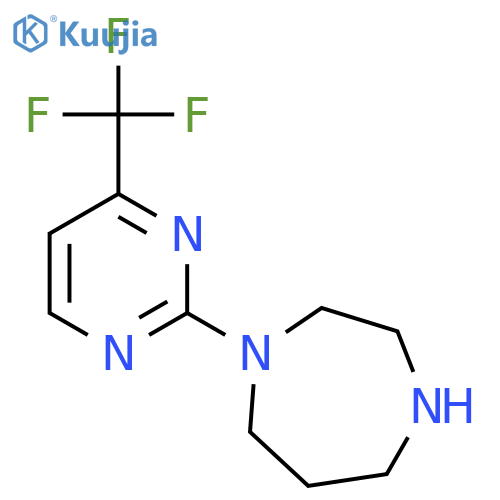 1-4-(Trifluoromethyl)pyrimidin-2-yl-1,4-diazepane structure