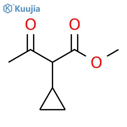 methyl 2-cyclopropyl-3-oxobutanoate structure