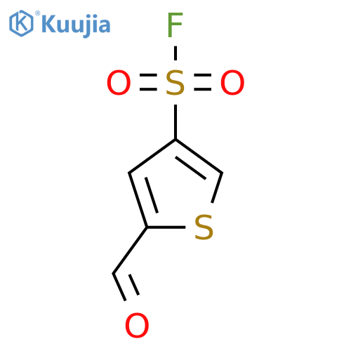 5-Formylthiophene-3-sulfonyl fluoride structure