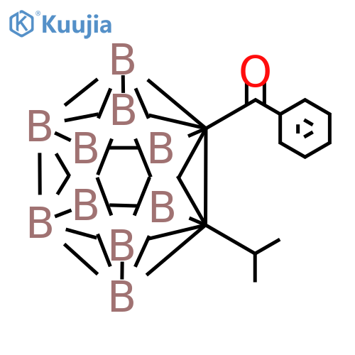 Methanone, [2-(1-methylethyl)-1,2-dicarbadodecaboran(12)-1-yl]phenyl- (9CI) structure