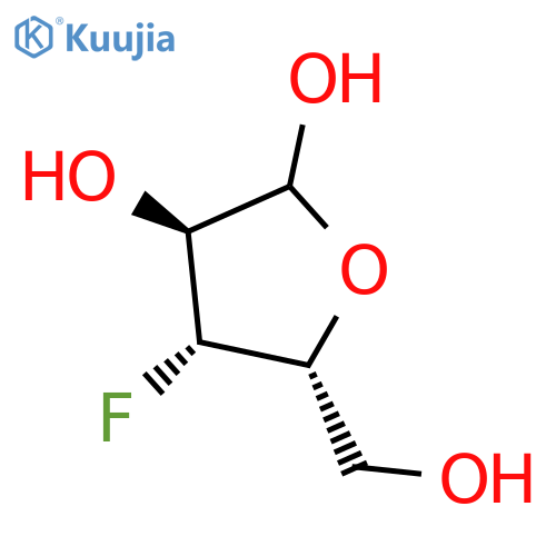 D-Xylofuranose,3-deoxy-3-fluoro- structure