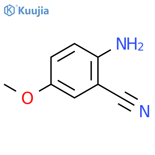 2-Amino-5-methoxybenzonitrile structure