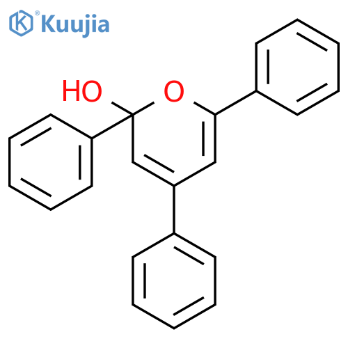 2H-Pyran-2-ol,2,4,6-triphenyl- structure