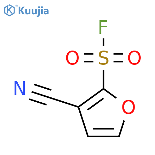 3-Cyanofuran-2-sulfonyl fluoride structure