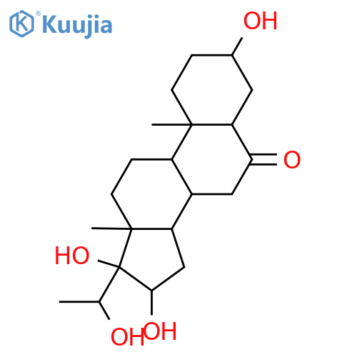 3,16,17,20-Tetrahydroxypregnan-6-one; (3α,5α,16β,17α,20S)-form structure