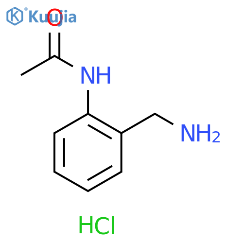 N-2-(aminomethyl)phenylacetamide hydrochloride structure